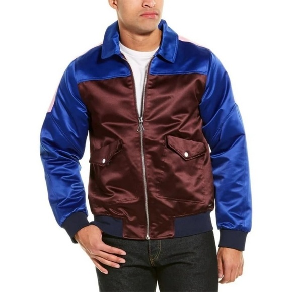 SCOTCH & SODA Amsterdam Blauw Harrington Jacket